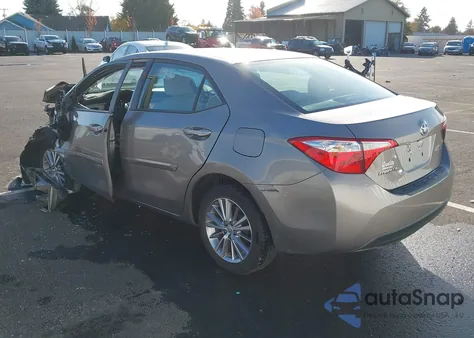 2015 Toyota Corolla Le Plus from USA, damaged, VIN 5YFBURHE9FP358147